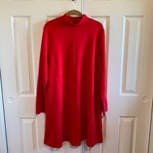Gap mock neck dress with pockets